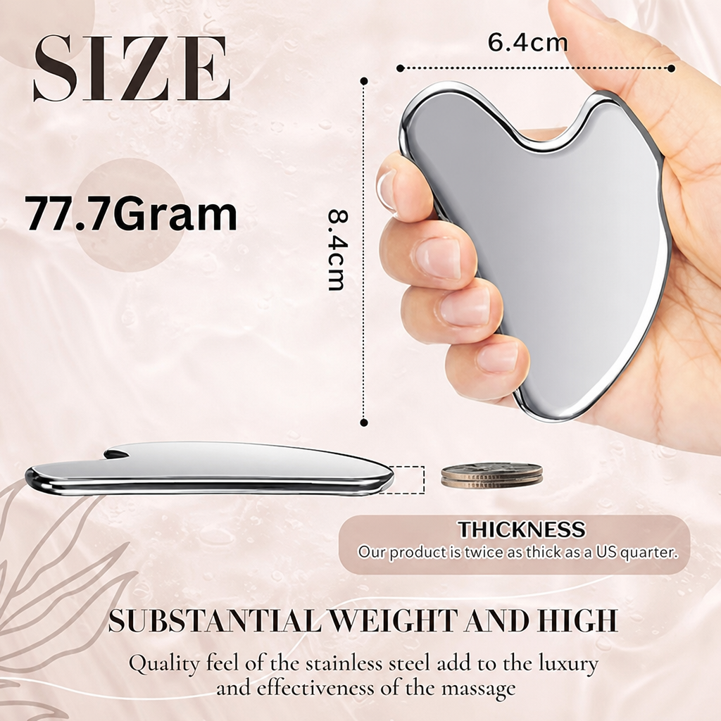 Gua Sha Facial Massage Stone