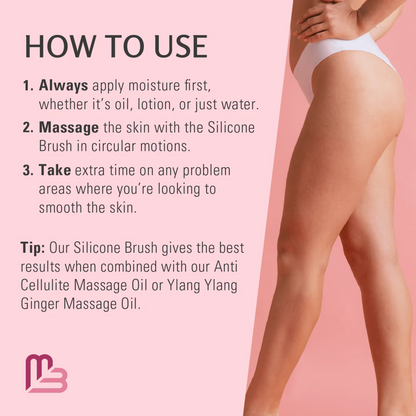 Anti Cellulite Silicon Body Brush