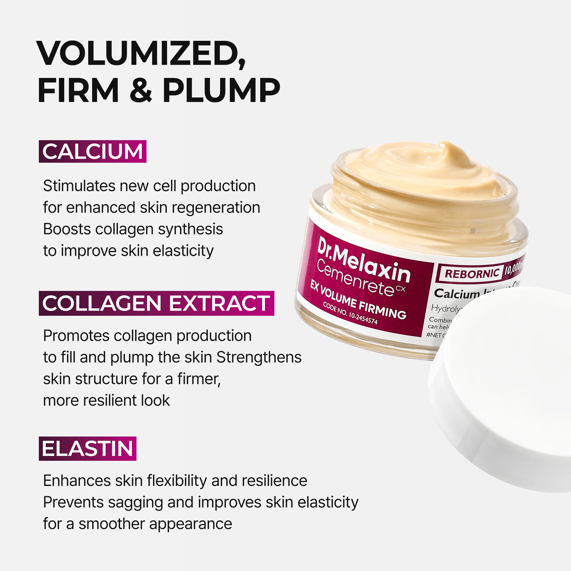 Dr.Melaxin Cemenrete Calcium Intense Cream
