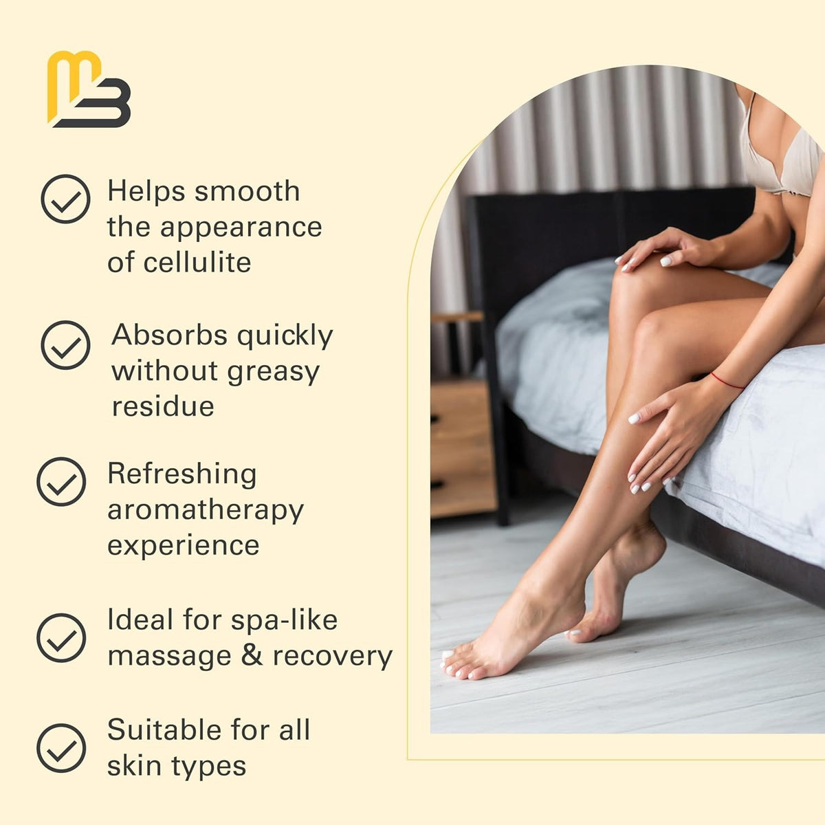 Anti Cellulite Massage Oil, Collagen + Stem Cell Infused