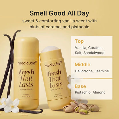 Medicube Deodorant Vanilla & Pistachio Fresh That Lasts