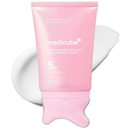 Medicube PDRN Collagen Gua Sha Neck Wrinkle Cream