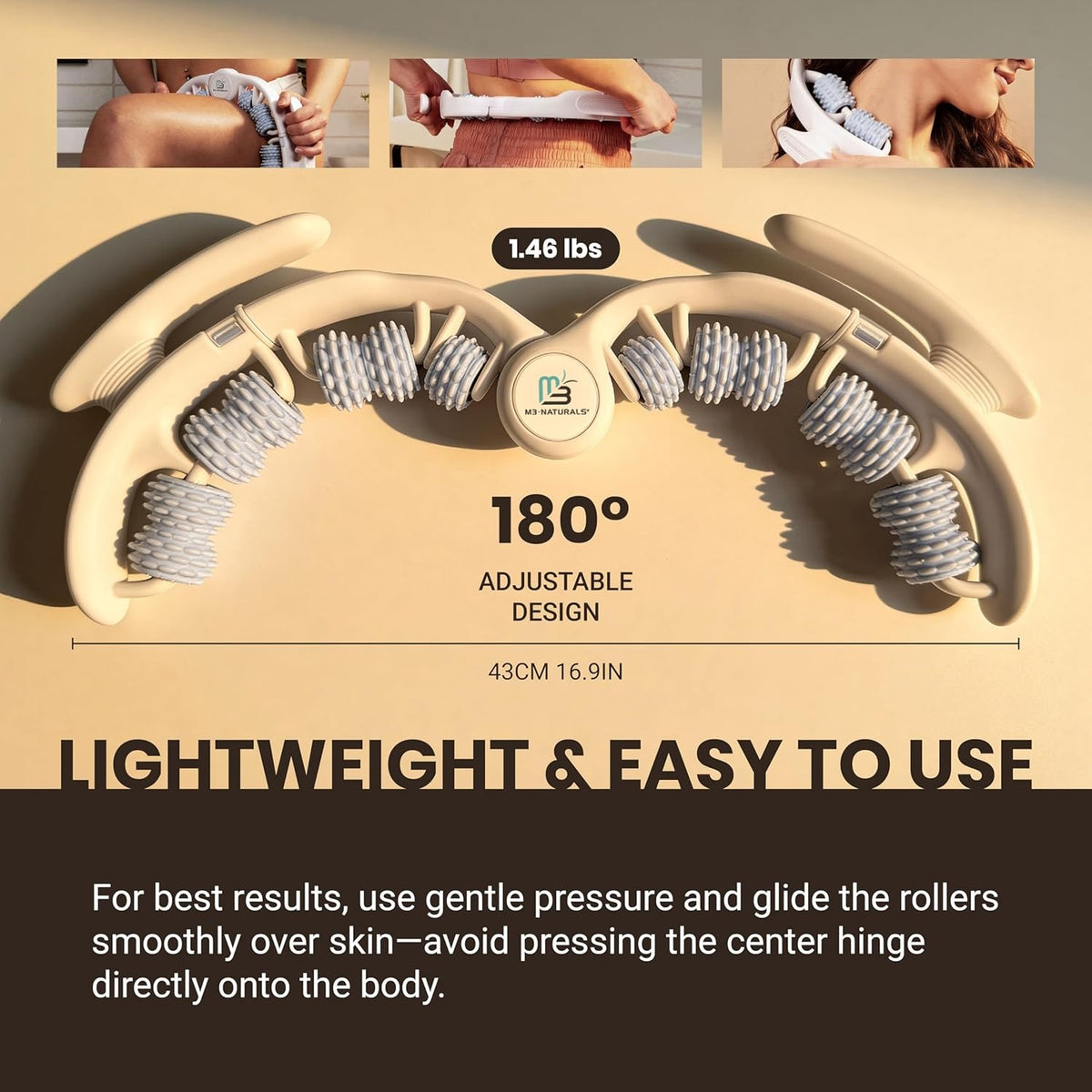 Anti Cellulite Roller & Lymphatic Drainage Massager