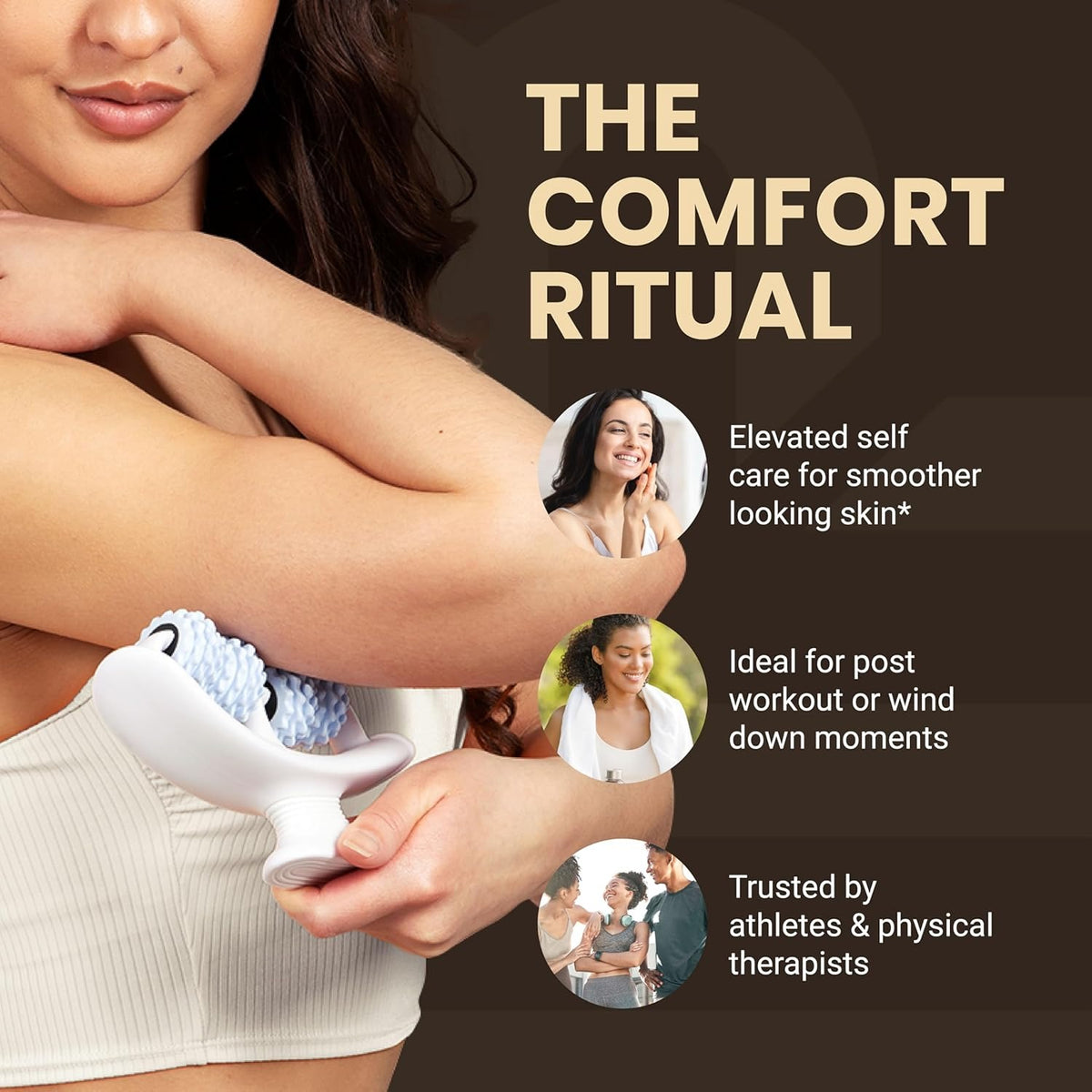 Anti Cellulite Roller & Lymphatic Drainage Massager