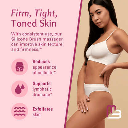 Anti Cellulite Silicon Body Brush