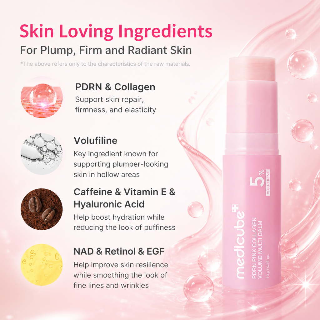 Medicube PDRN Pink Collagen Volume Multi Balm Stick